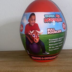 New Bull Bouncer Waddle Hip Hoppers For ages 2+ Max weight 85 lbs inflatable